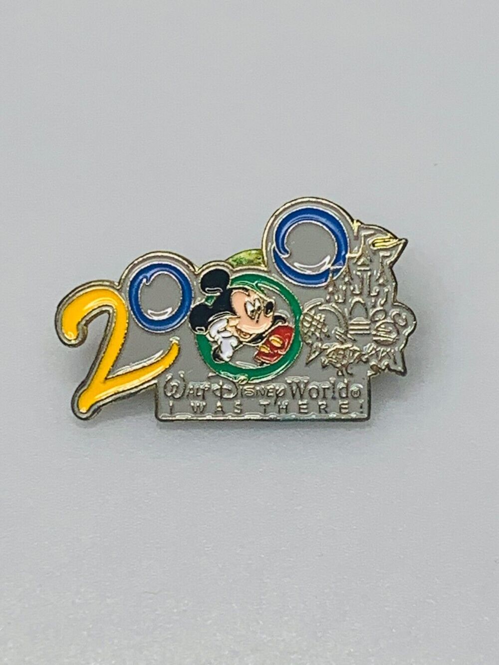 Disney Pin WDW I Was There Gray Memory Box Mickey Mouse 2000